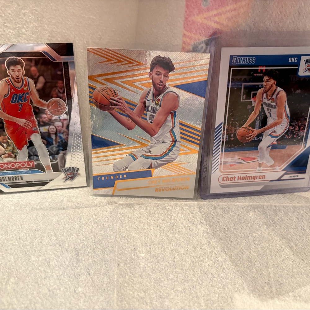 Chet Holmgren Basketballcards  Oklahoma City Thunder